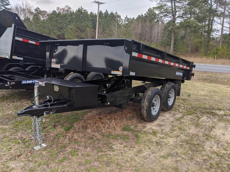 2020 Sure-Trac 72 IN X 10 Deckover Dump 10K Single Ram 2020 Sure-Trac 72 IN X 10 Deckover Dump 10K Single Ram