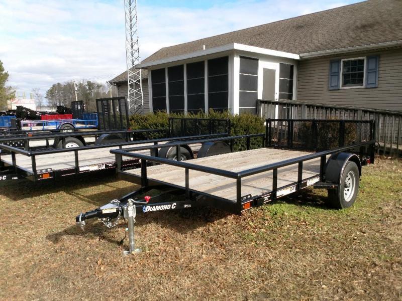 2019 Diamond C Trailers PSA12' Utility Trailer 2019 Diamond C Trailers PSA12' Utility Trailer