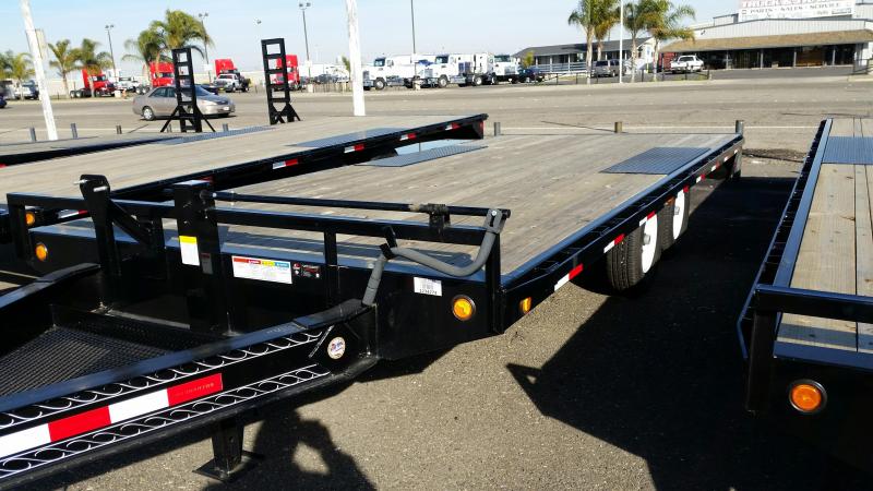 2020 PJ Trailers 8 in. I-Beam Deckover (F8) Flatbed Trailer 2020 PJ Trailers 8 in. I-Beam Deckover (F8) Flatbed Trailer