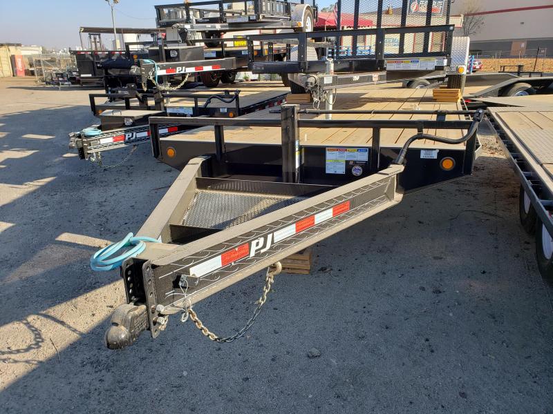 2020 PJ Trailers 8 in. I-Beam Deckover (F8) Flatbed Trailer 2020 PJ Trailers 8 in. I-Beam Deckover (F8) Flatbed Trailer