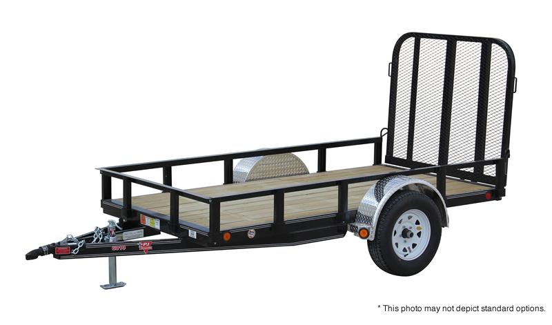 2019 PJ Trailers 10'x60" Single Axle Channel Utility Trailer 2019 PJ Trailers 10'x60" Single Axle Channel Utility Trailer