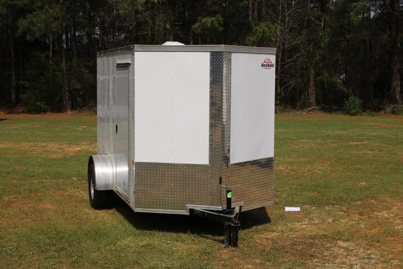 Rock Solid 6'X10' Single Axle Cargo Trailer Rock Solid 6'X10' Single Axle Cargo Trailer