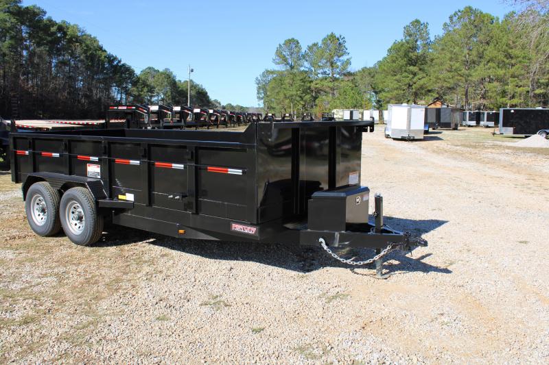Port City 7'X16' 14K Tandem Axle Dump Trailer Port City 7'X16' 14K Tandem Axle Dump Trailer