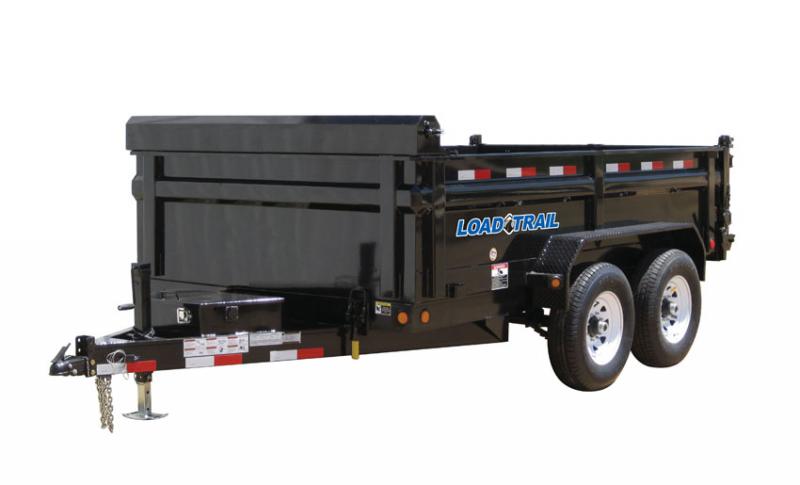 Load Trail 6' X 12' 10K Tandem Axle Dump Trailer Load Trail 6' X 12' 10K Tandem Axle Dump Trailer