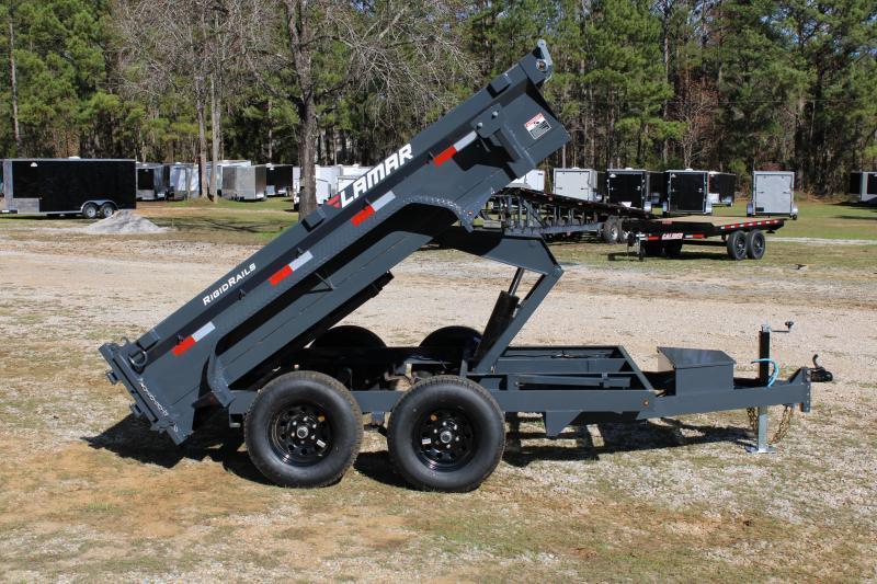 Lamar 77" X 12' Tandem Axle 10K Dump Trailer Lamar 77" X 12' Tandem Axle 10K Dump Trailer
