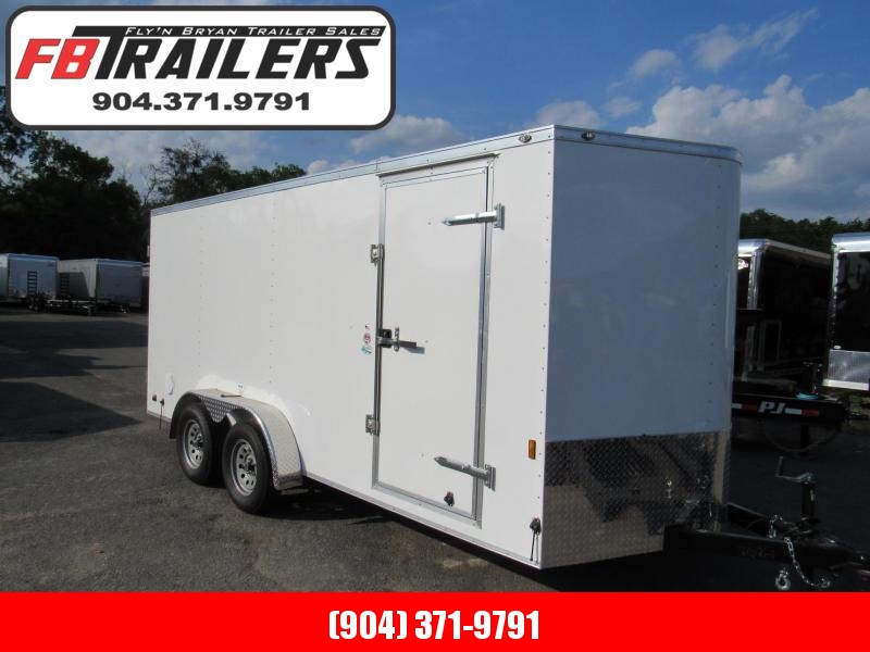 2020 Continental Cargo 7x16 With Double Rear Doors Enclosed Cargo Trailer 2020 Continental Cargo 7x16 With Double Rear Doors Enclosed Cargo Trailer