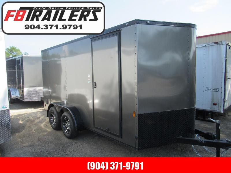 2021 Continental Cargo 7X14 Black Out Enclosed Cargo Trailer 2021 Continental Cargo 7X14 Black Out Enclosed Cargo Trailer