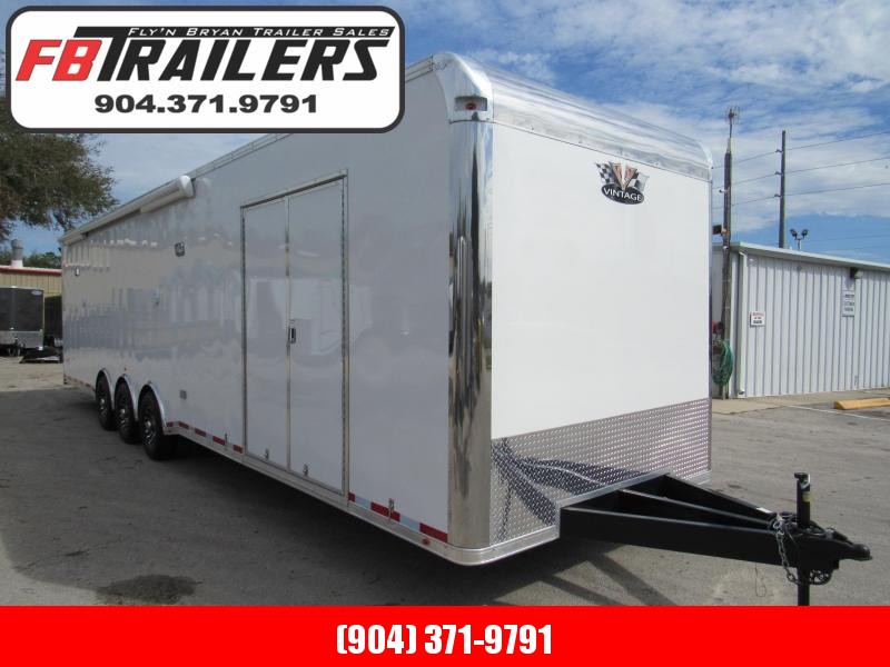 2020 34Ft Pro Stock Bath Package Race Trailer by Vintage 2020 34Ft Pro Stock Bath Package Race Trailer by Vintage