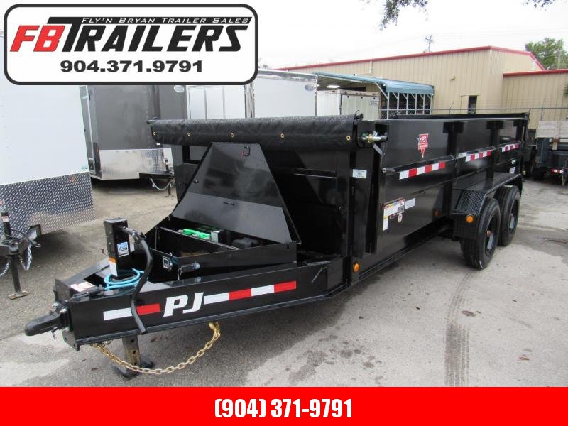 2020 PJ Trailers 16ft with 3ft sides 10K axles Dump Trailer 2020 PJ Trailers 16ft with 3ft sides 10K axles Dump Trailer
