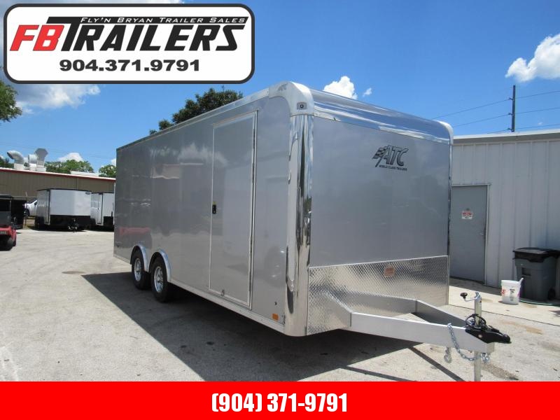 2020 20' Aluminum Frame Spread Axle Race Trailer by ATC Weighs ONLY 2861 LBS 2020 20' Aluminum Frame Spread Axle Race Trailer by ATC Weighs ONLY 2861 LBS