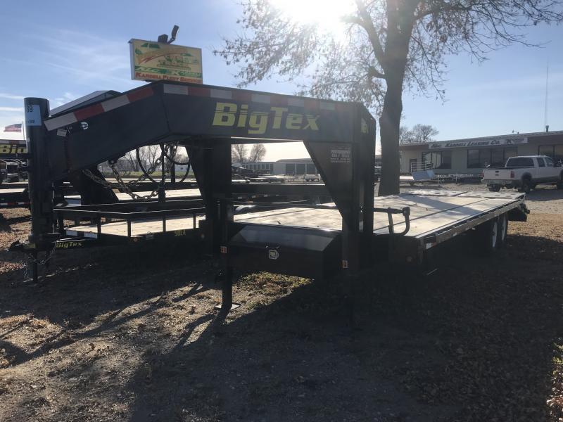 2018 BIG TEX 14GN 8.5' X 20' + 5' BEAVERTAIL GOOSENECK EQUIPMENT TRAILER 2018 BIG TEX 14GN 8.5' X 20' + 5' BEAVERTAIL GOOSENECK EQUIPMENT TRAILER