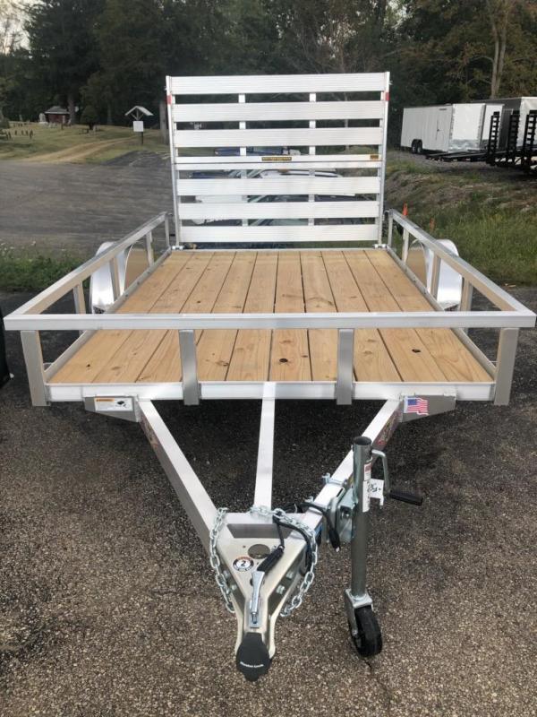 2019 H and H Trailer 8x10 Railside Alum Utility Trailer 2019 H and H Trailer 8x10 Railside Alum Utility Trailer