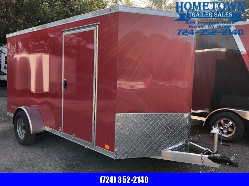 2019 ATC RAVEN (6' x 12') Single Axle Enclosed Cargo Trailer w/ Ramp 2019 ATC RAVEN (6' x 12') Single Axle Enclosed Cargo Trailer w/ Ramp