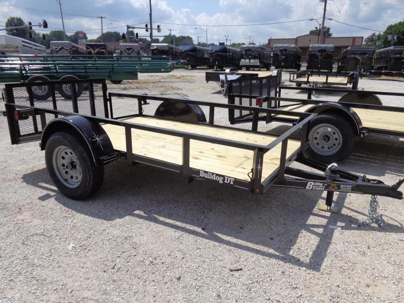 Bulldog 60 x 8'+2' Dovetail Black Utility Trailer Bulldog 60 x 8'+2' Dovetail Black Utility Trailer