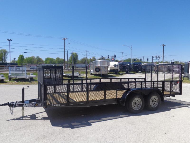 Bulldog 82 x 18' Landscape Black Utility Trailer Bulldog 82 x 18' Landscape Black Utility Trailer