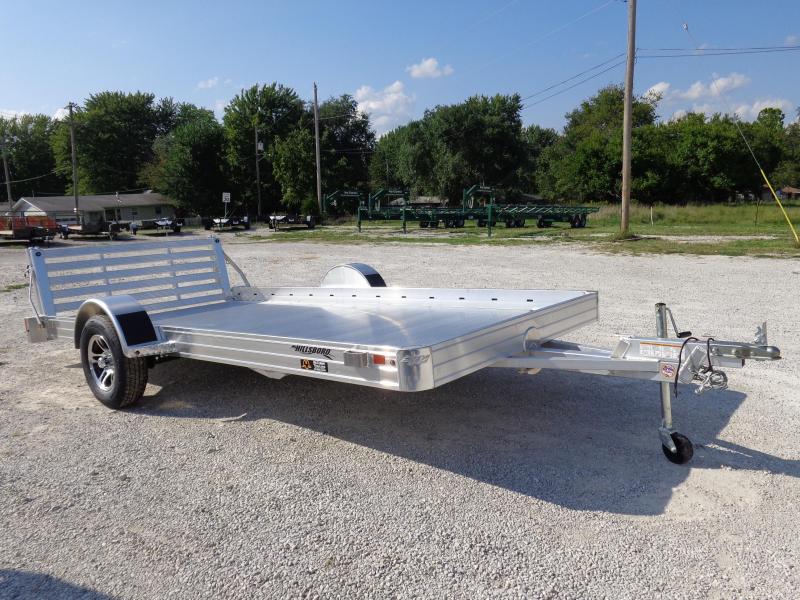 Hillsboro 78 x 12' Bumper Pull Aluminum Utility Trailer Hillsboro 78 x 12' Bumper Pull Aluminum Utility Trailer