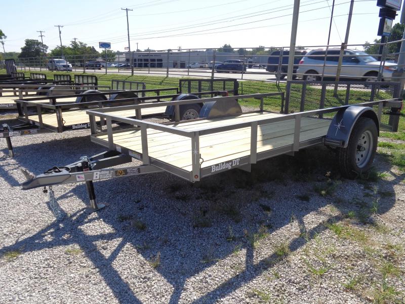 Bulldog 76 x 10'+2' Dovetail Gray Utility Trailer Bulldog 76 x 10'+2' Dovetail Gray Utility Trailer