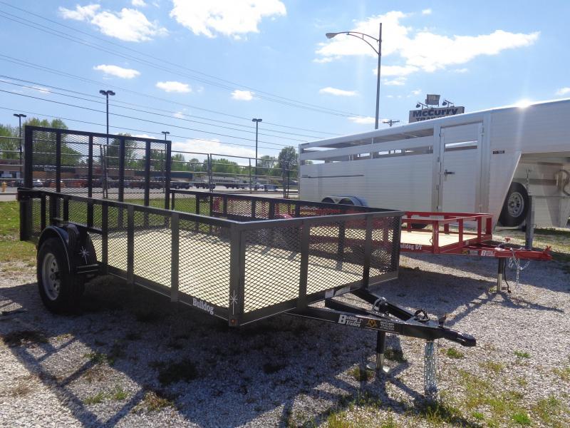 Bulldog 76 x 12 Landscape Black Utility Trailer Bulldog 76 x 12 Landscape Black Utility Trailer