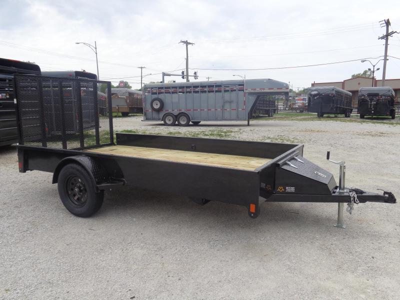 Rice 76" x 12' Bumper Pull Stealth Black with Black-Out Rice 76" x 12' Bumper Pull Stealth Black with Black-Out