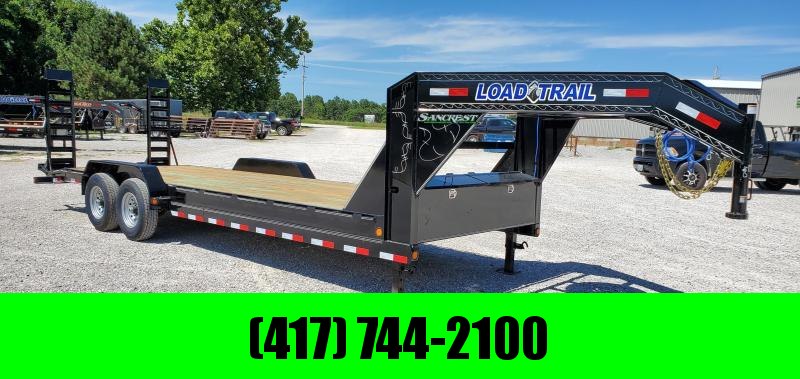 2020 LOAD TRAIL 83X24(22+2) TANDEM 14K GOOSENECK CAR HAULER W/STAND UP RAMPS 2020 LOAD TRAIL 83X24(22+2) TANDEM 14K GOOSENECK CAR HAULER W/STAND UP RAMPS