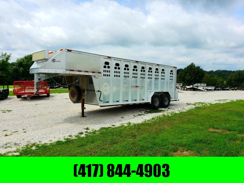 2014 BARRETT ALUMINUM LIVESTOCK 20' X 6'11" X 6'6" 2014 BARRETT ALUMINUM LIVESTOCK 20' X 6'11" X 6'6"