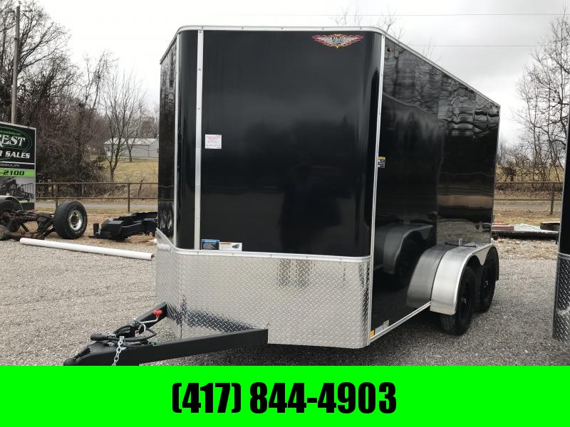 2019 H&H TANDEM BLACK Enclosed Cargo Trailer W/6'6" HEIGHT 2019 H&H TANDEM BLACK Enclosed Cargo Trailer W/6'6" HEIGHT