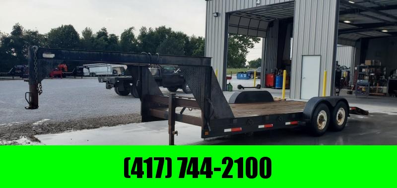 1998 D&W 83X18(16+2) TANDEM 10K GOOSENECK W/10 PLY TIRES & PULL OUT RAMPS 1998 D&W 83X18(16+2) TANDEM 10K GOOSENECK W/10 PLY TIRES & PULL OUT RAMPS