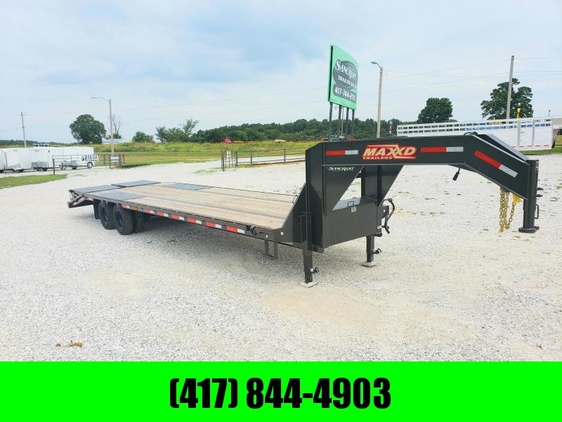 2019 MAXXD 102x32 TANDEM LO-PRO GOOSENECK W/10K AXLES & MAXXD OUT RAMPS 2019 MAXXD 102x32 TANDEM LO-PRO GOOSENECK W/10K AXLES & MAXXD OUT RAMPS