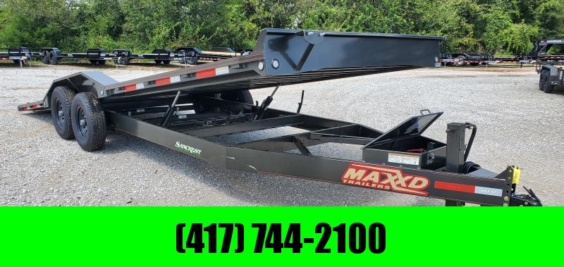 2019 MAXXD 102X24 TANDEM 14K POWER TILT EQUIPMENT HAULER W/8" FRAME 2019 MAXXD 102X24 TANDEM 14K POWER TILT EQUIPMENT HAULER W/8" FRAME