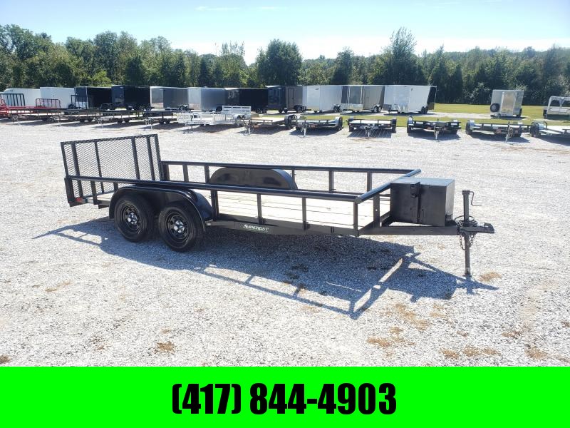 2008 C&M 77 X 16 UTILITY TRAILER (USED) 2008 C&M 77 X 16 UTILITY TRAILER (USED)