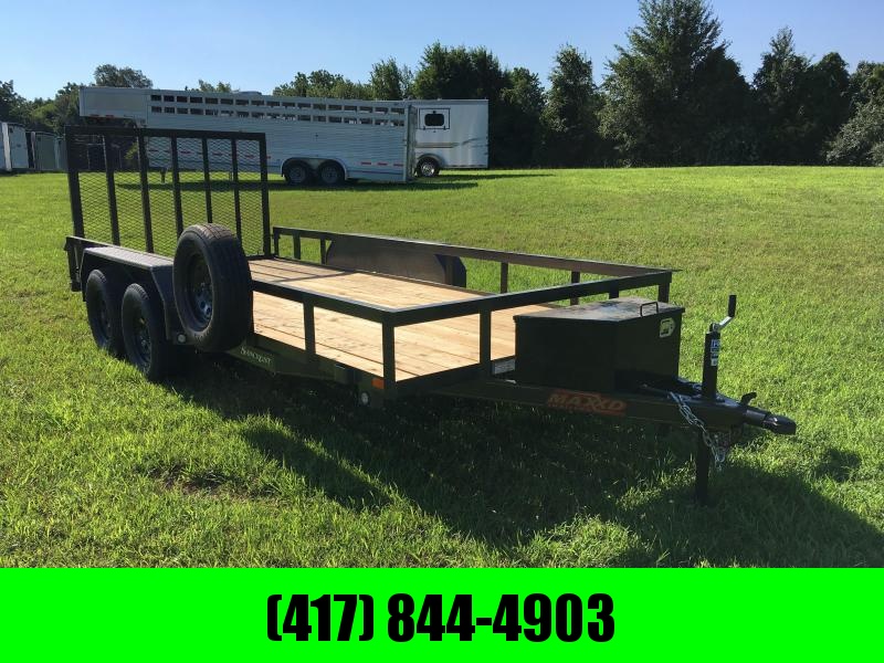 2019 MAXXD 77 X 16 UTILITY TRAILER W TOOL BOX 2019 MAXXD 77 X 16 UTILITY TRAILER W TOOL BOX