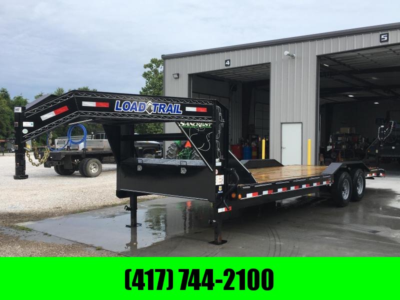 2019 Load Trail Tandem Gooseneck Carhauler Flatbed Trailer 2019 Load Trail Tandem Gooseneck Carhauler Flatbed Trailer