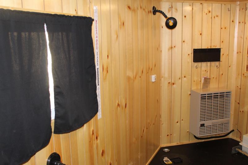 2017 Yetti Frontier 6 5x12 Ice Fish House Trailer Glacial Lakes