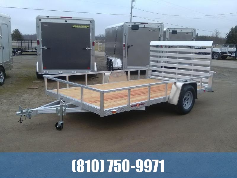 2020 Sport Haven 7x12 Aluminum Utility Trailer 2020 Sport Haven 7x12 Aluminum Utility Trailer