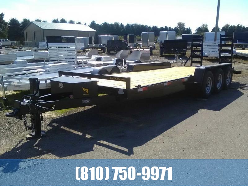 2020 Griffin GT 7x22 21K Tri-Axle Equipment Trailer 2020 Griffin GT 7x22 21K Tri-Axle Equipment Trailer