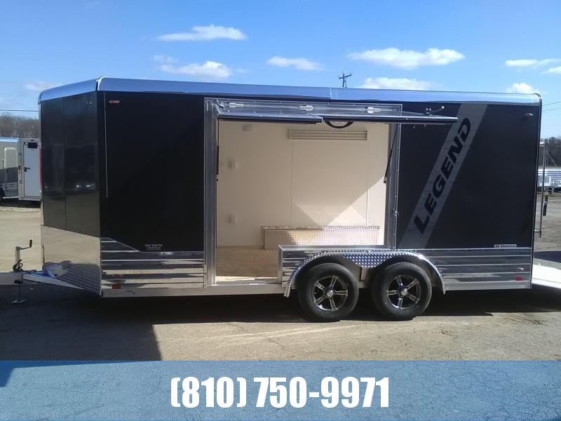 2020 Legend 8x19 Deluxe V-Nose with Gull Wing Enclosed Cargo Trailer 2020 Legend 8x19 Deluxe V-Nose with Gull Wing Enclosed Cargo Trailer