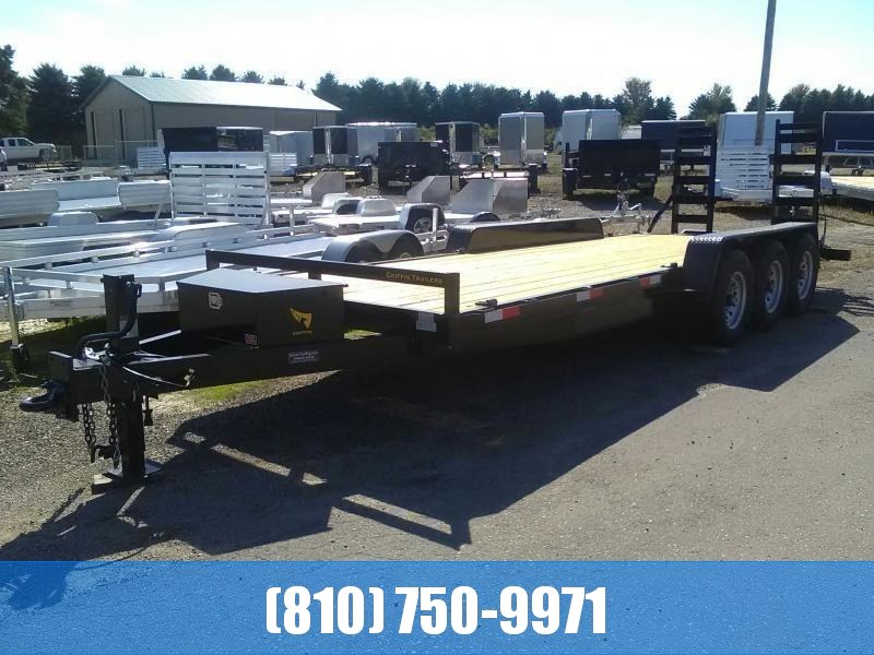 2020 Griffin GT 7x22 21K Tri-Axle Equipment Trailer 2020 Griffin GT 7x22 21K Tri-Axle Equipment Trailer