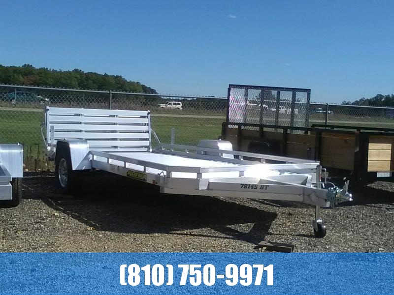 2021 Aluma 7814ST Utility Trailer with Bi-Fold Tailgate 2021 Aluma 7814ST Utility Trailer with Bi-Fold Tailgate