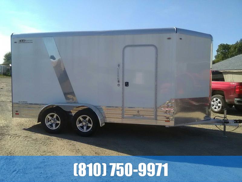 CLEARANCE! New 2018 Legend 7x17 Deluxe V-Nose All-Aluminum Enclosed Trailer CLEARANCE! New 2018 Legend 7x17 Deluxe V-Nose All-Aluminum Enclosed Trailer