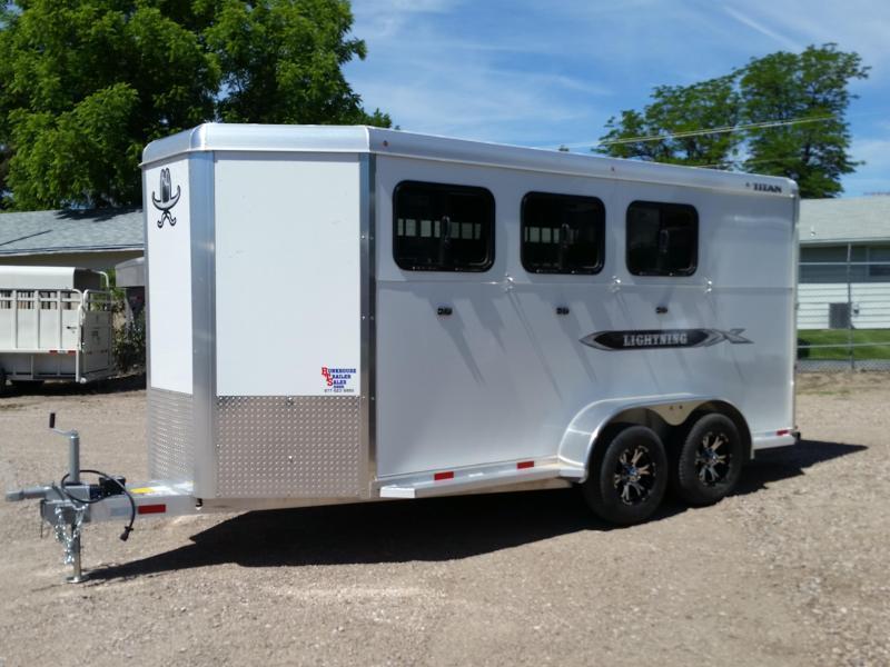 2019 Titan Trailers LIGHTNING 3 HORSE BH Trailer 2019 Titan Trailers LIGHTNING 3 HORSE BH Trailer