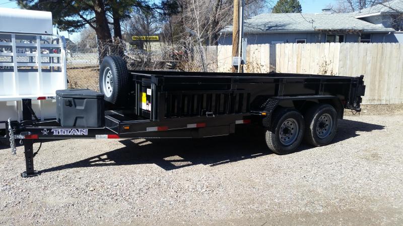 2020 Titan Trailers 14' BH DUMP Dump Trailer 2020 Titan Trailers 14' BH DUMP Dump Trailer