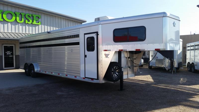 2020 Titan Trailers ALUMINUM STOCK COMBO Horse Trailer 2020 Titan Trailers ALUMINUM STOCK COMBO Horse Trailer