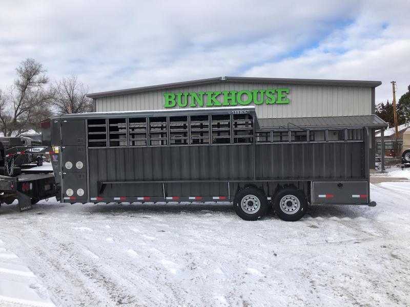 2020 Titan Trailers 24' EL RANCHEO Livestock Trailer 2020 Titan Trailers 24' EL RANCHEO Livestock Trailer