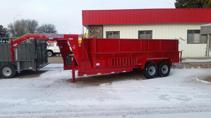 2020 Titan Trailers GOOSE NECK DUMP Dump Trailer 2020 Titan Trailers GOOSE NECK DUMP Dump Trailer