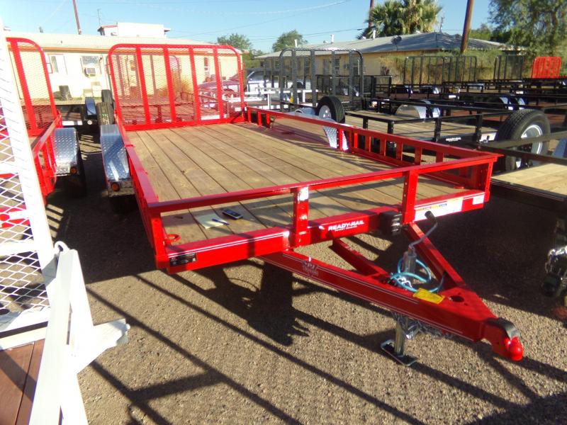 2020 PJ Trailers 16 X 83 UTV RAMP GATE UTILITY RED Utility Trailer 2020 PJ Trailers 16 X 83 UTV RAMP GATE UTILITY RED Utility Trailer