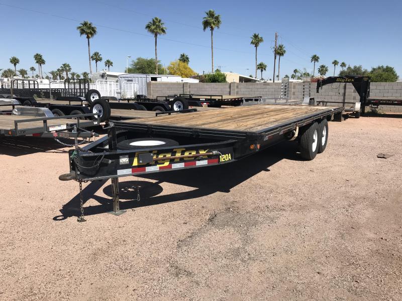 2012 Big Tex Trailers 102X20 Flatbed Trailer 2012 Big Tex Trailers 102X20 Flatbed Trailer
