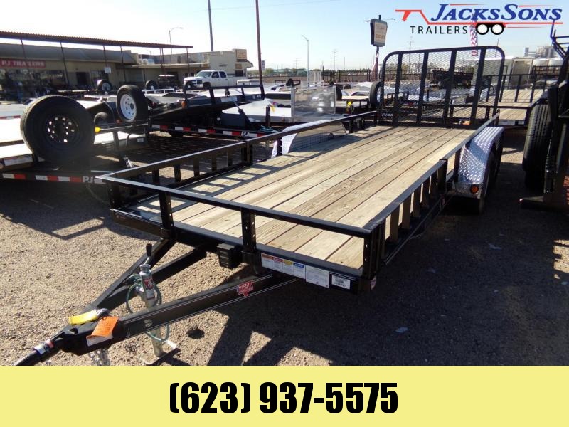 2020 PJ Trailers 18 X 77 RAMP GATE UTV / UTILITY TRAILER Utility Trailer 2020 PJ Trailers 18 X 77 RAMP GATE UTV / UTILITY TRAILER Utility Trailer