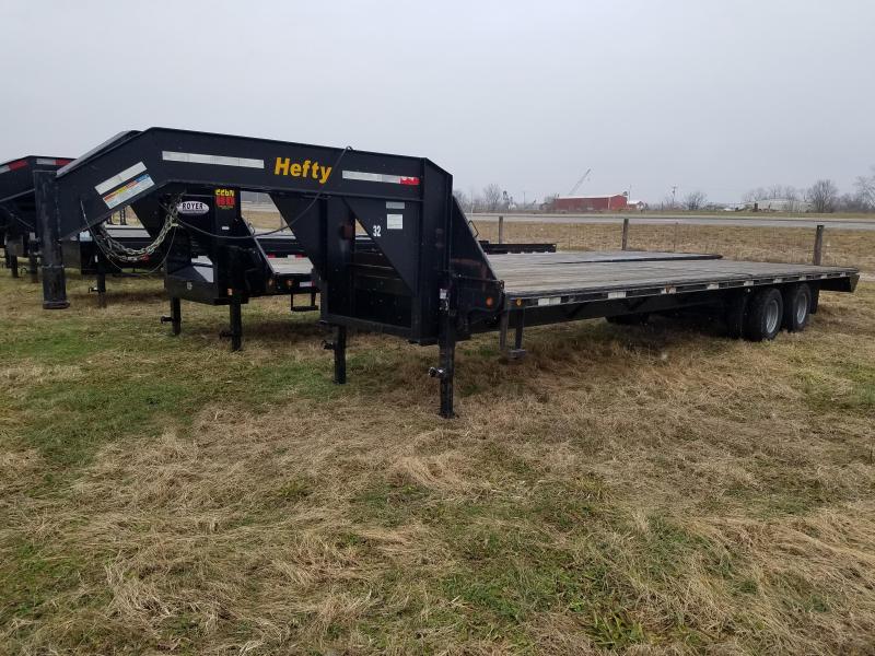 2013 HEFTY 25K GOOSENECK Flatbed Trailer 2013 HEFTY 25K GOOSENECK Flatbed Trailer
