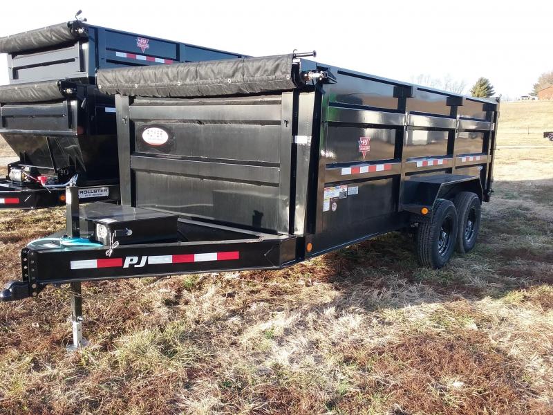 2020 PJ Trailers 83x16 High Side 14k Dump Trailer 2020 PJ Trailers 83x16 High Side 14k Dump Trailer