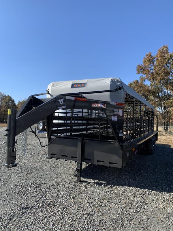 2020 Neckover Trailers 24x6.8 Stock Livestock Trailer 2020 Neckover Trailers 24x6.8 Stock Livestock Trailer